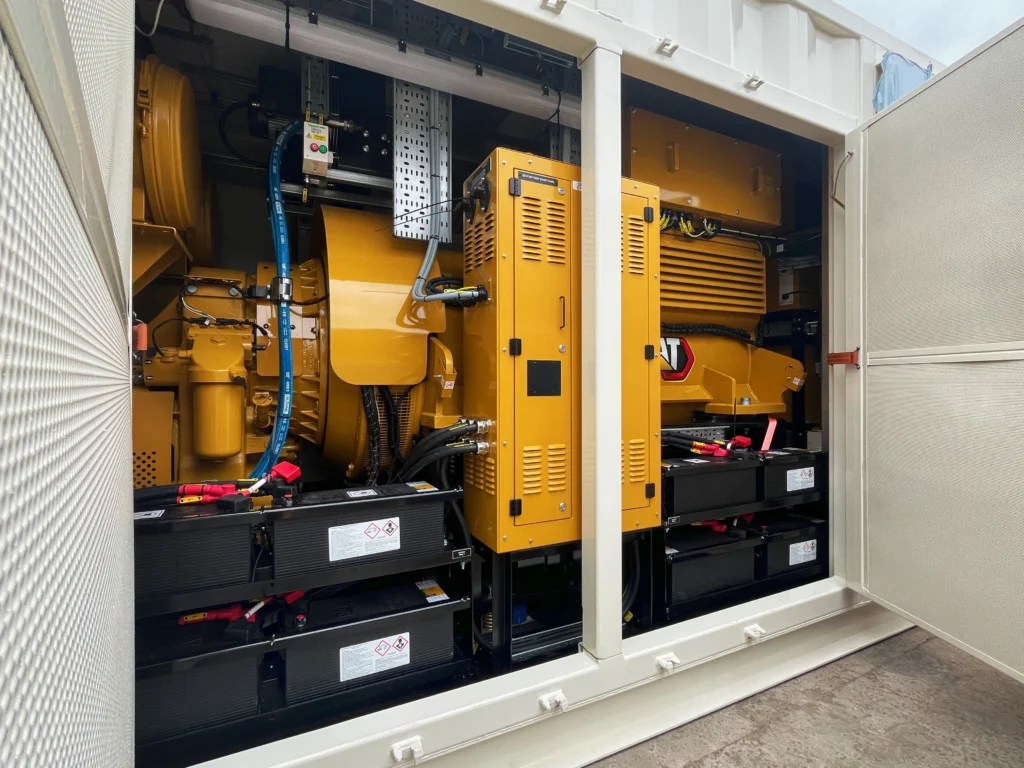 Netherlands Data Centre CAT 3500kVA Diesel Generator Set Installation