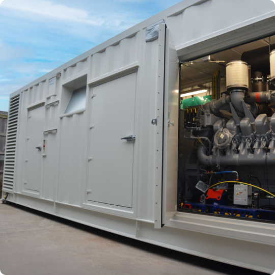 Bespoke Designed & Manufactured Acoustic Generator Enclosure